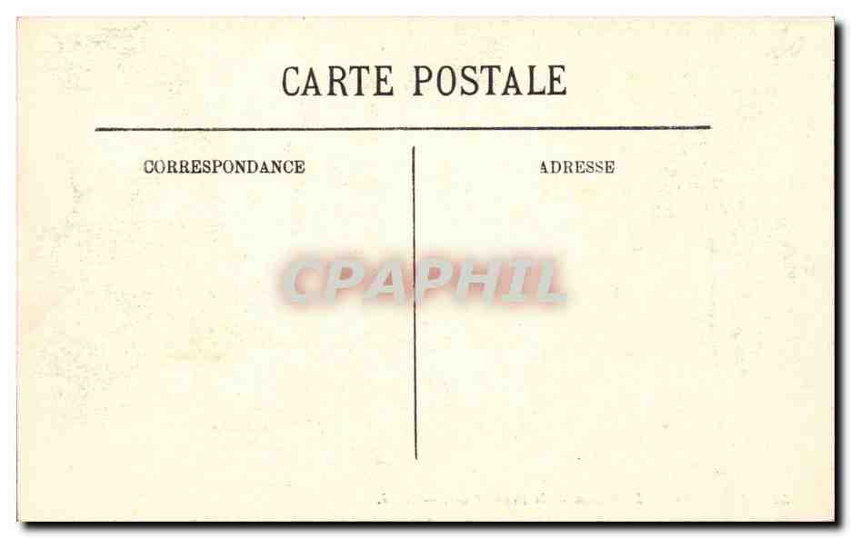 CPA Menhir Dolmen Poitiers Le dolmen de la pierre levee — Rückseite