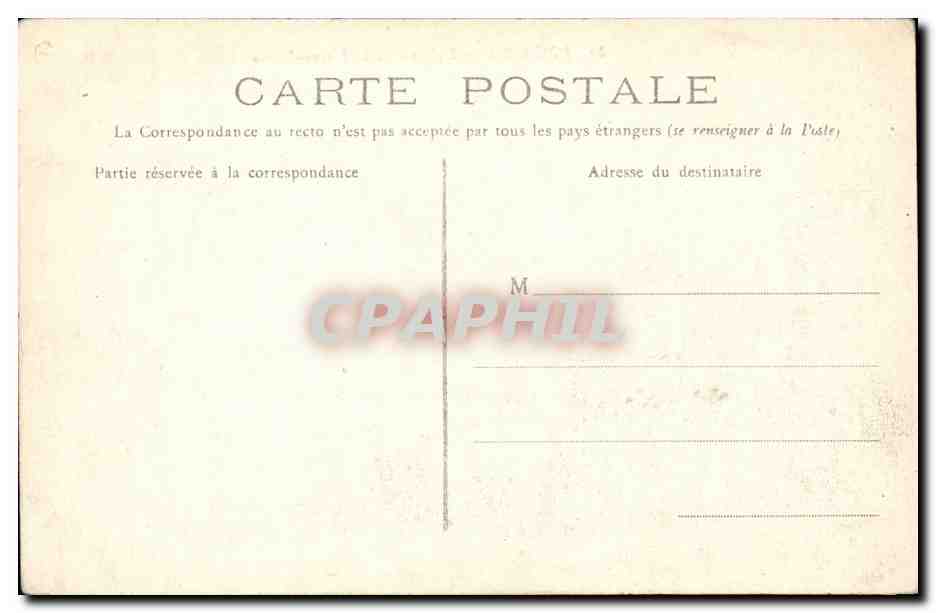 CPA Menhir Dolmen pontiere Dolmen de la pierre — Rückseite