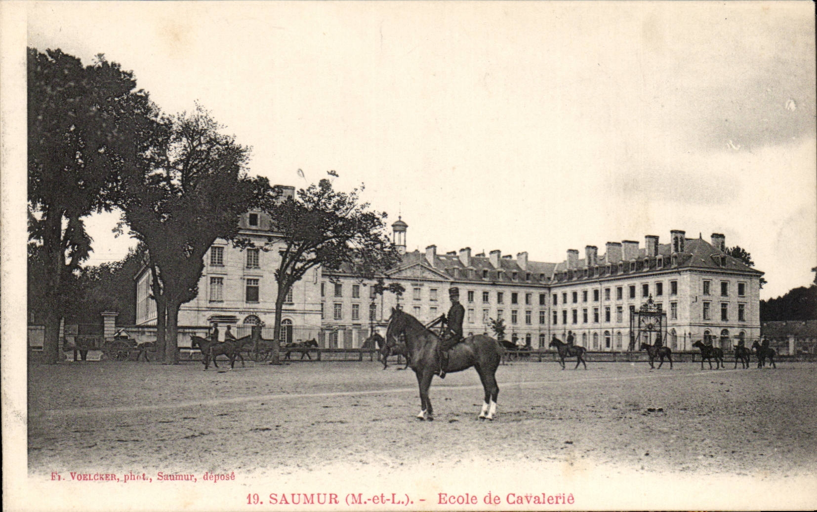 Saumur CPA Ecole de cavalerie (cheval hippisme)
