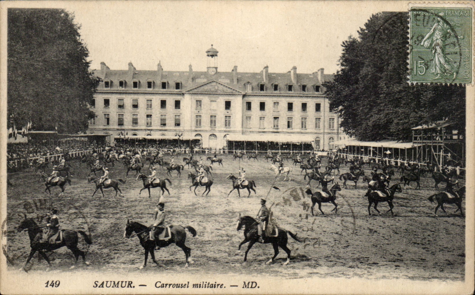 Saumur CPA Ecole d'application de cavalerie CArrousel (cheval hippisme)