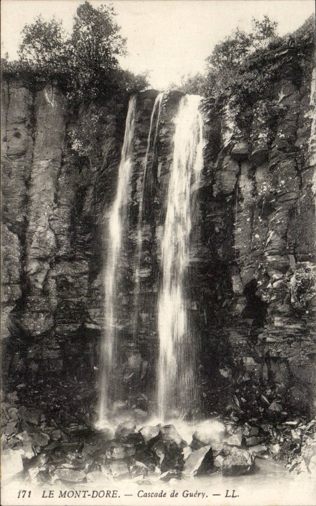 Le Mont Dore - Cascade de Guery - CPA 