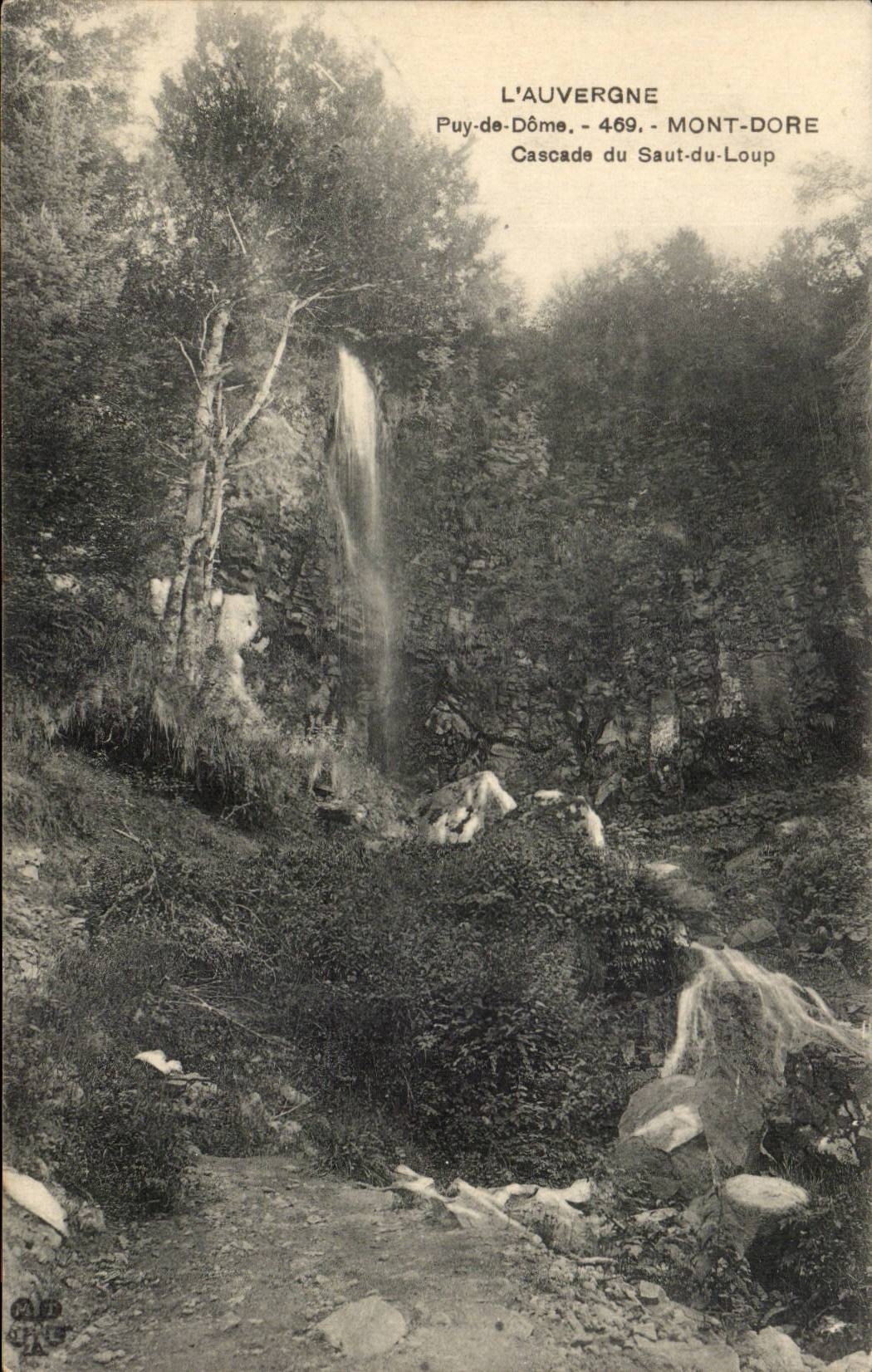 Cascade du Saut-du-Loup — Puy-de-Dôme, 469 m — L'Auvergne