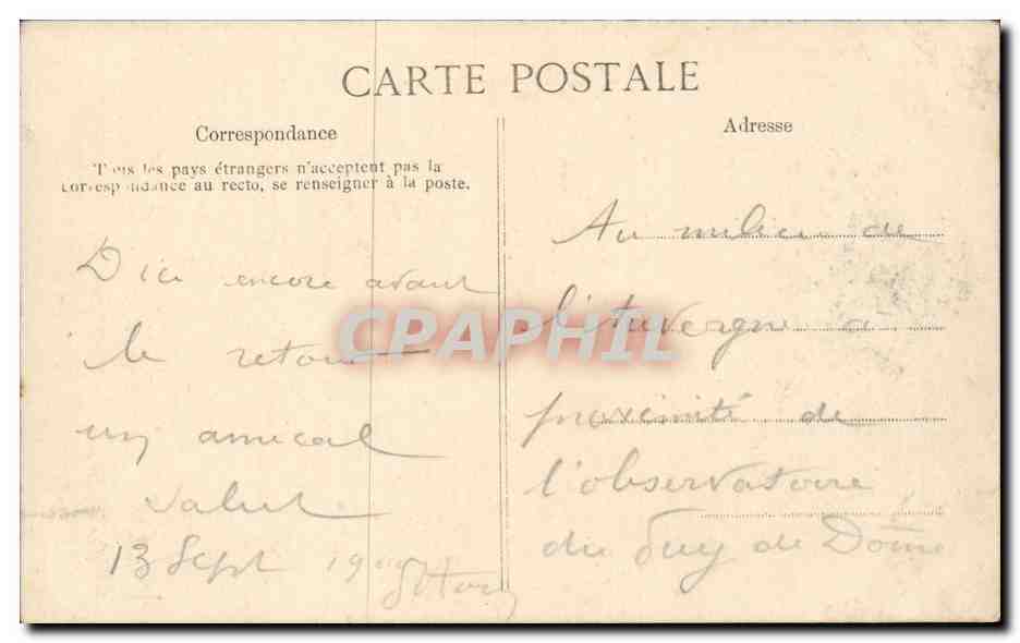 Le Tramway du Puy-de-Dôme au col de Ceyssat — L'Auvergne pittoresque, n°3515 — Reverso