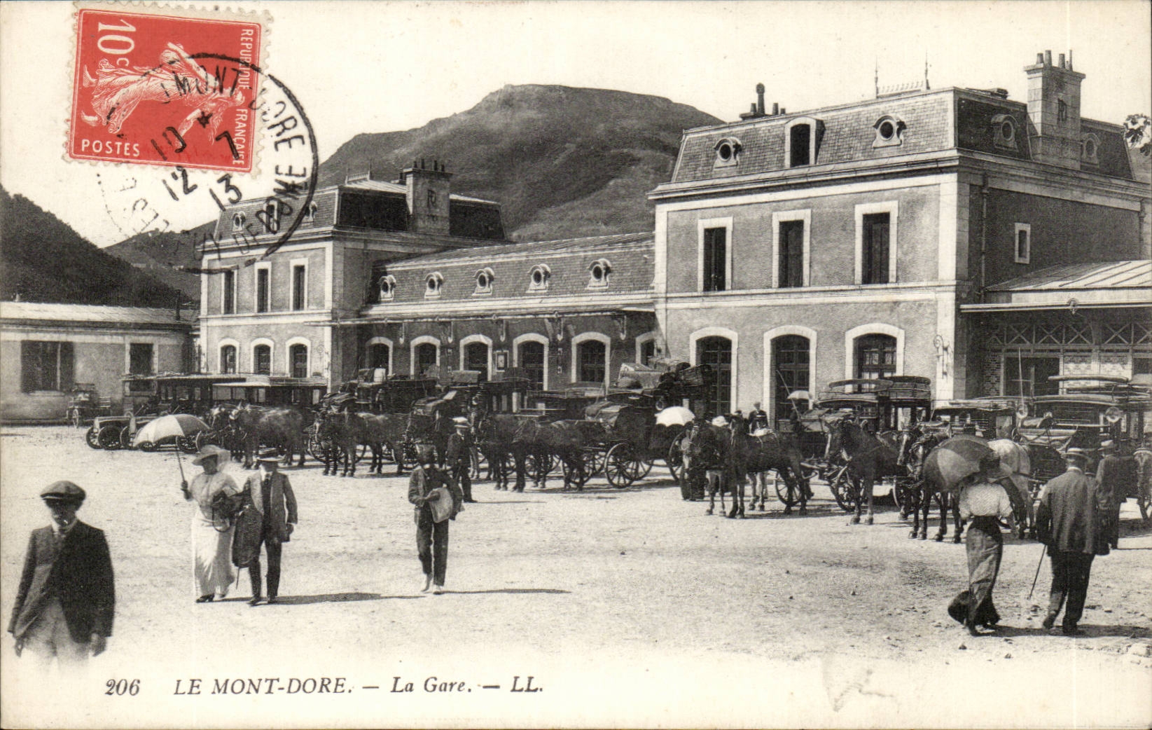 Le Mont-Dore — La Gare — LL. — n° 206