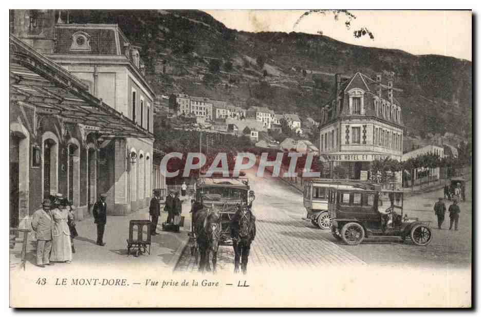 Le Mont-Dore — Vue prise de la Gare — LL