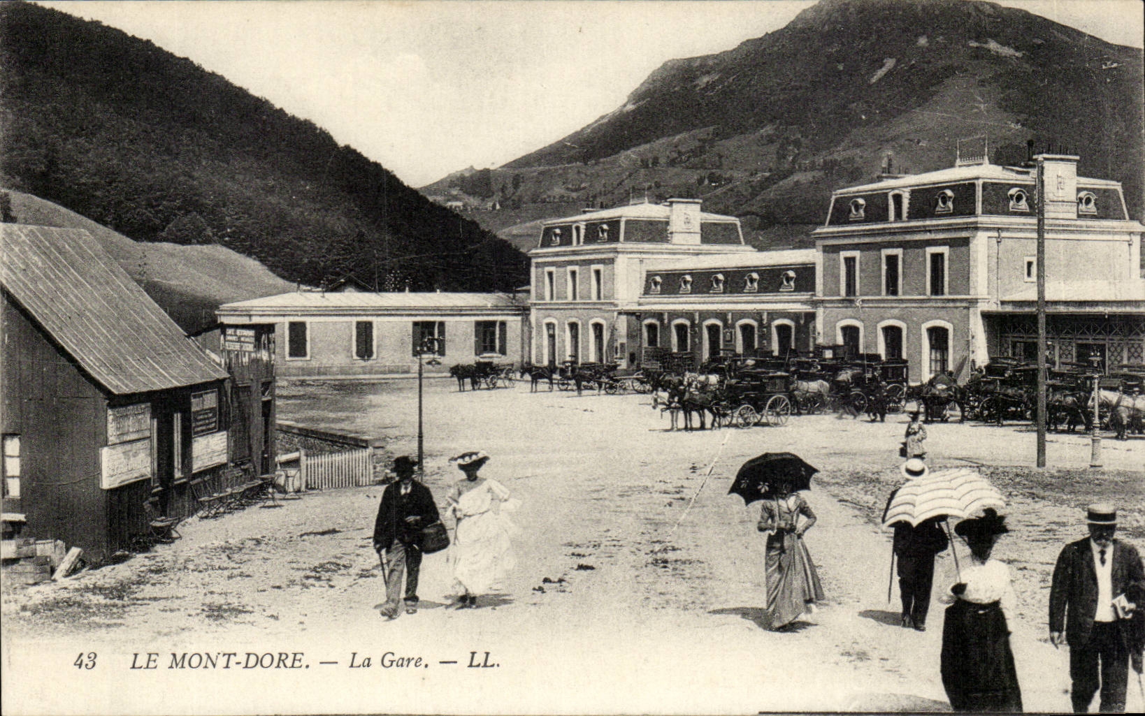 Le Mont-Dore — La Gare — LL. — n°43