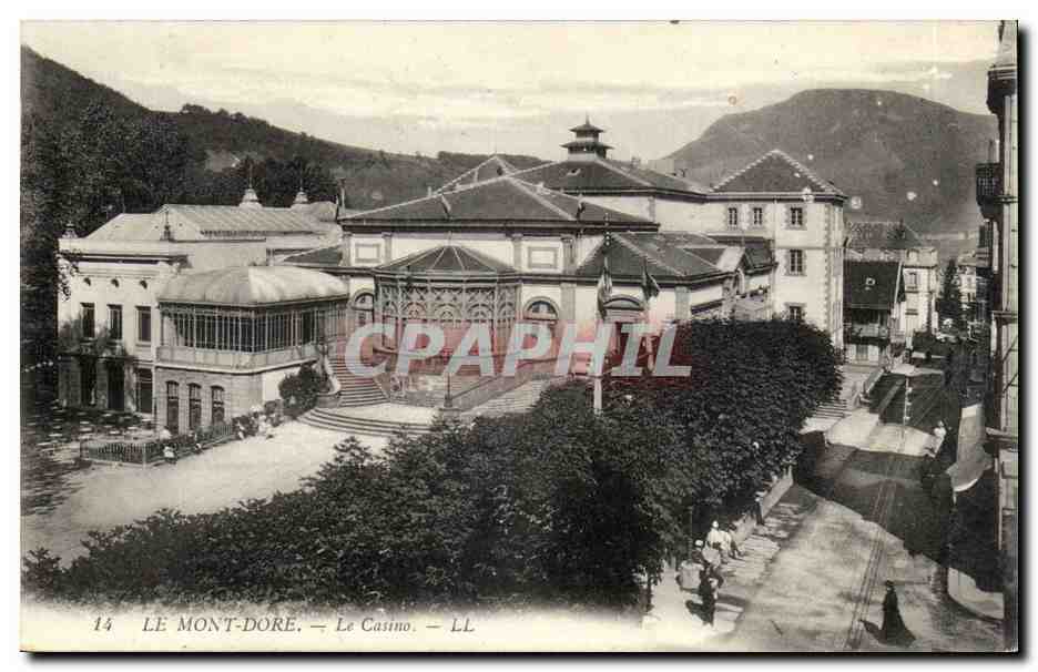 Mont Dore - Le Casino - CPA 