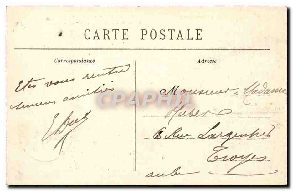 Les Burons et le Puy de Sancy — Le Mont-Dore — La Dordogne — Alt. 1886 m — Verso