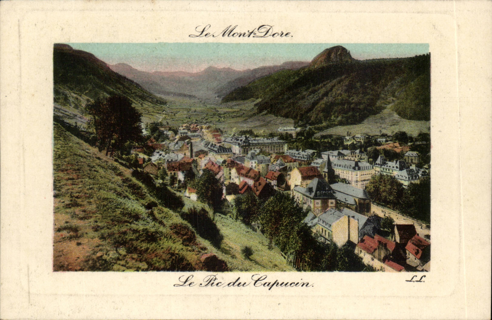 Mont Dore - Le Pic du Capucin - CPA 
