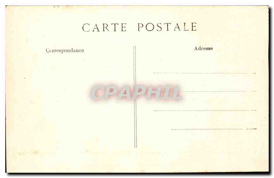 CPA Auvergne Sauzede pere et fils Atelier Les affileurs Visite libre aux touristes TOP Thiers Usine Coutellerie  — Rückseite