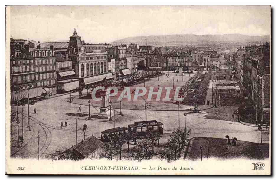 CPA Clermont Ferrand La place de jaude
