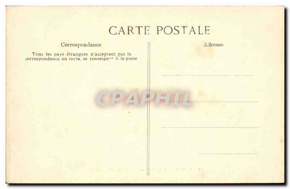 CPA Royat les Bains Entree de la grotte rouge — Rückseite
