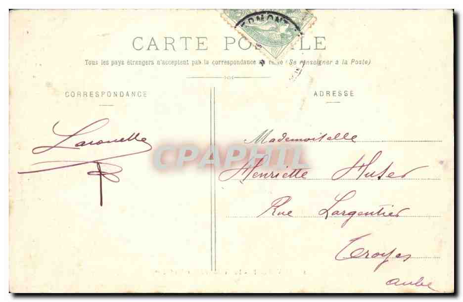 CPA Auvergne le Viaduc du Garabit — Rückseite
