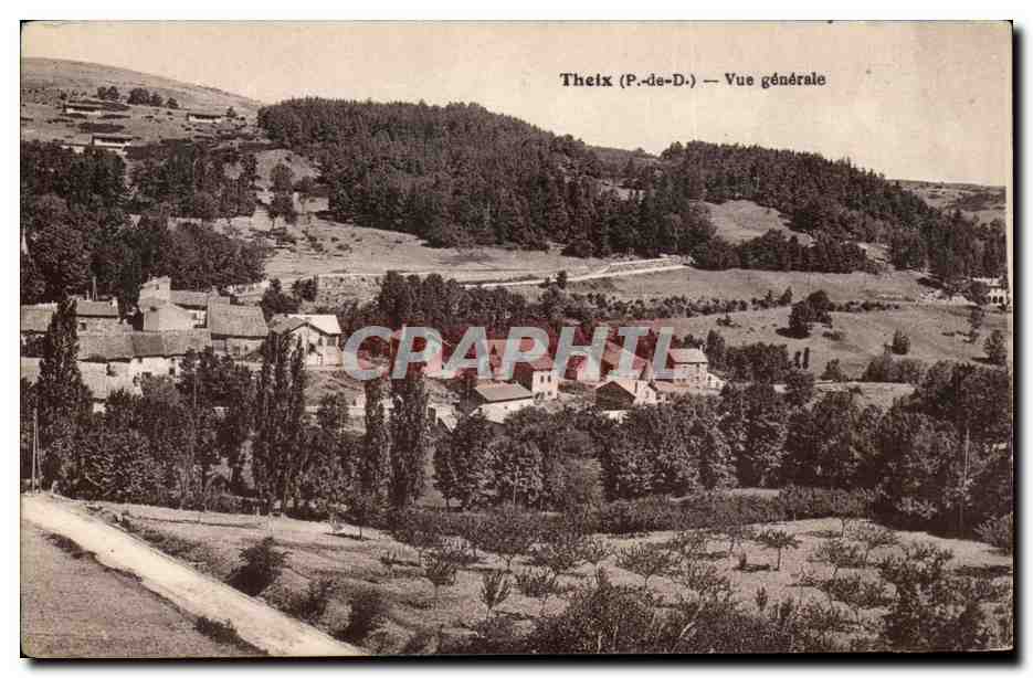 CPA Theix Vue generale - Recto