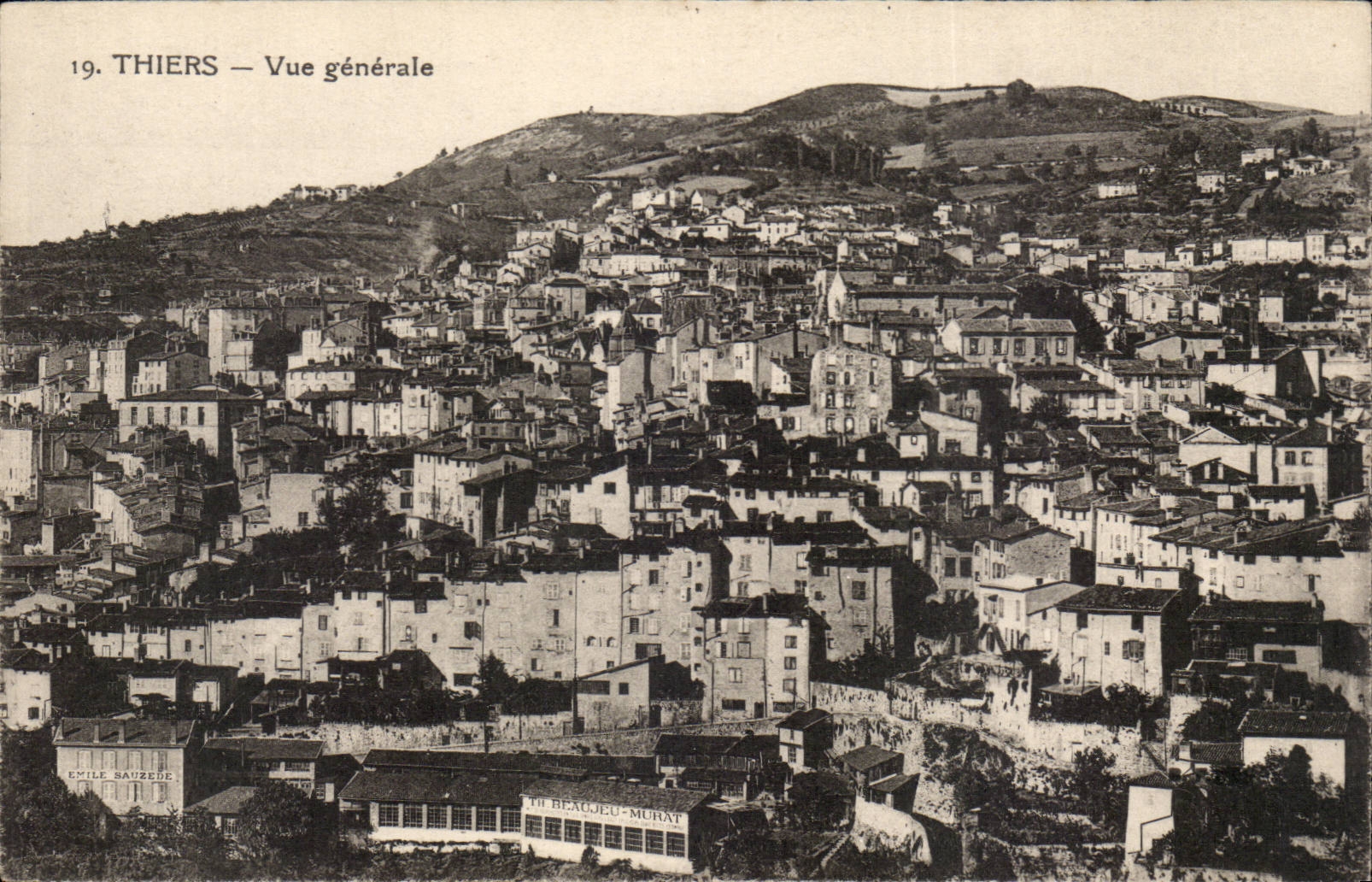 Thiers — Vue générale — Émile Sauzéde, n°19