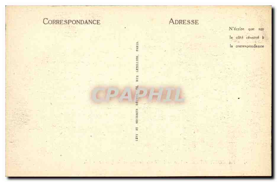 CPA La Bourboule Vue de la route de Murat le Quaire — Rückseite