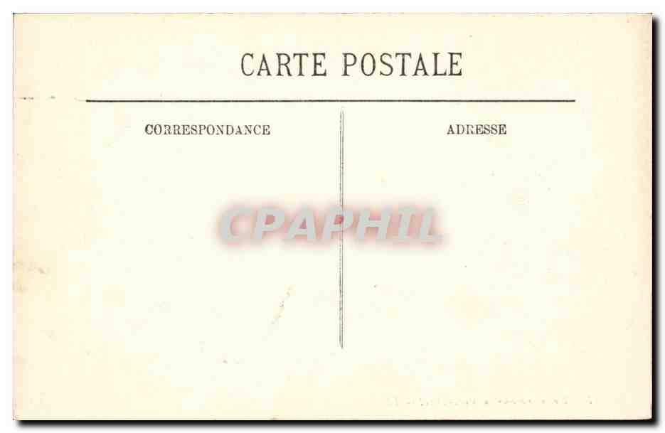 CPA Auvergne Une caravane au Mont Dore Ane donkey TOP — Rückseite