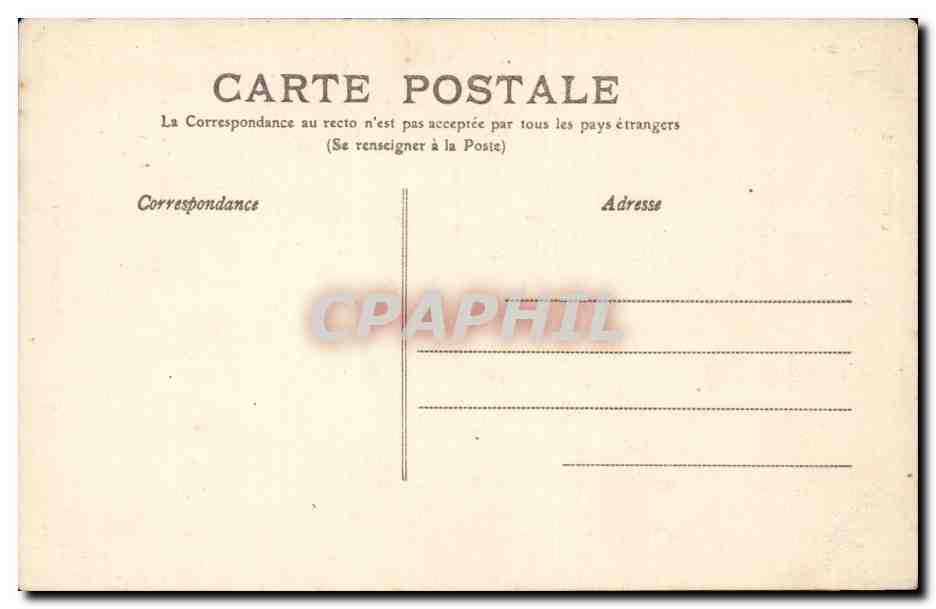 Paysanne Cantalienne — L'Auvergne — M.T. n°370 — Verso