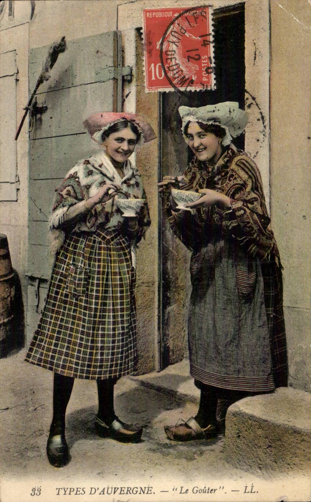Types d'Auvergne — Le Gouter — LL.