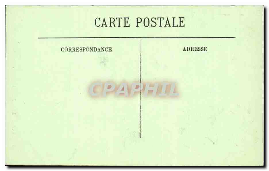 CPA Auvergne Vieille paysanne ( folklore costume ) — Verso