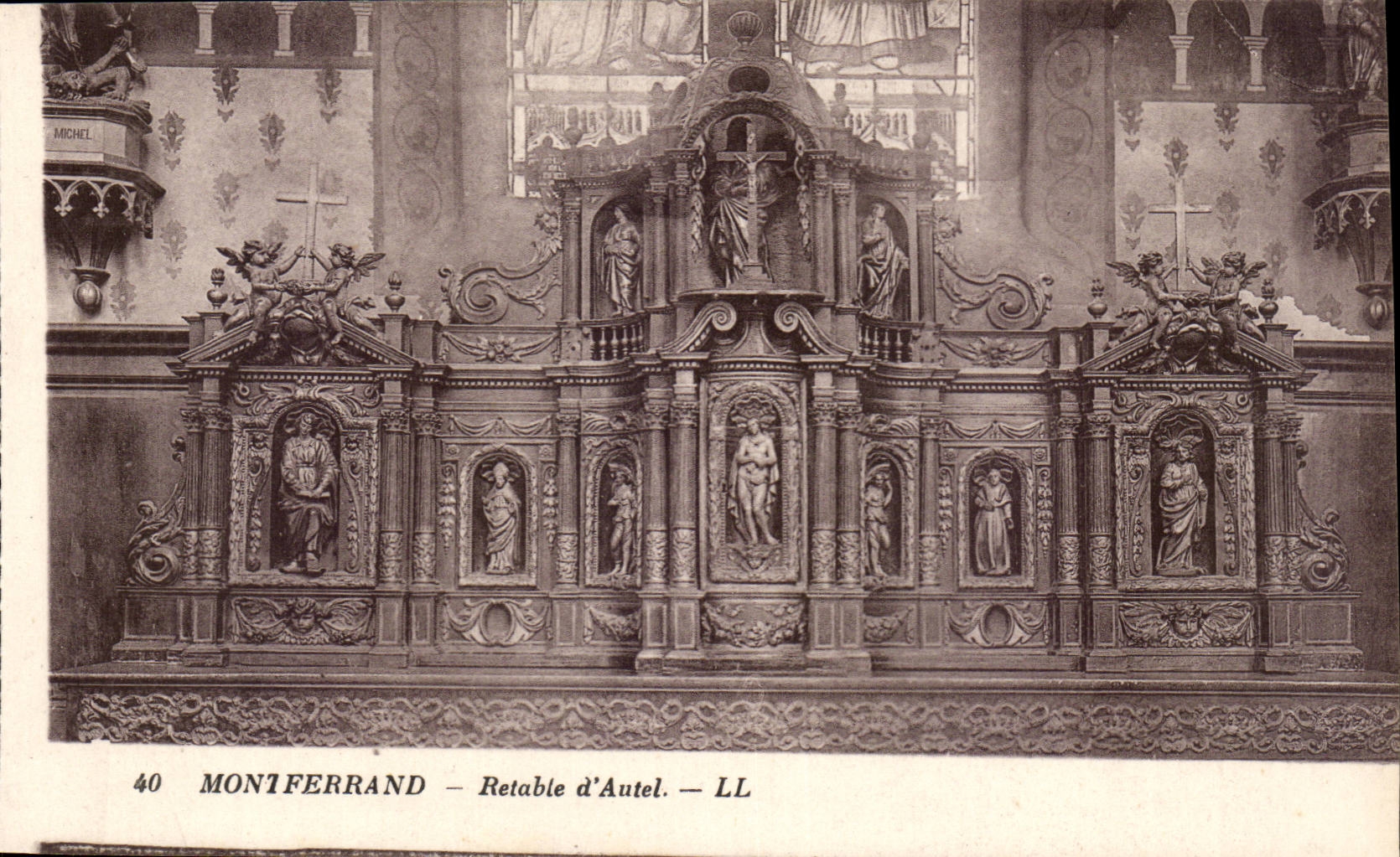 Montferrand — Retable d'Autel — LL