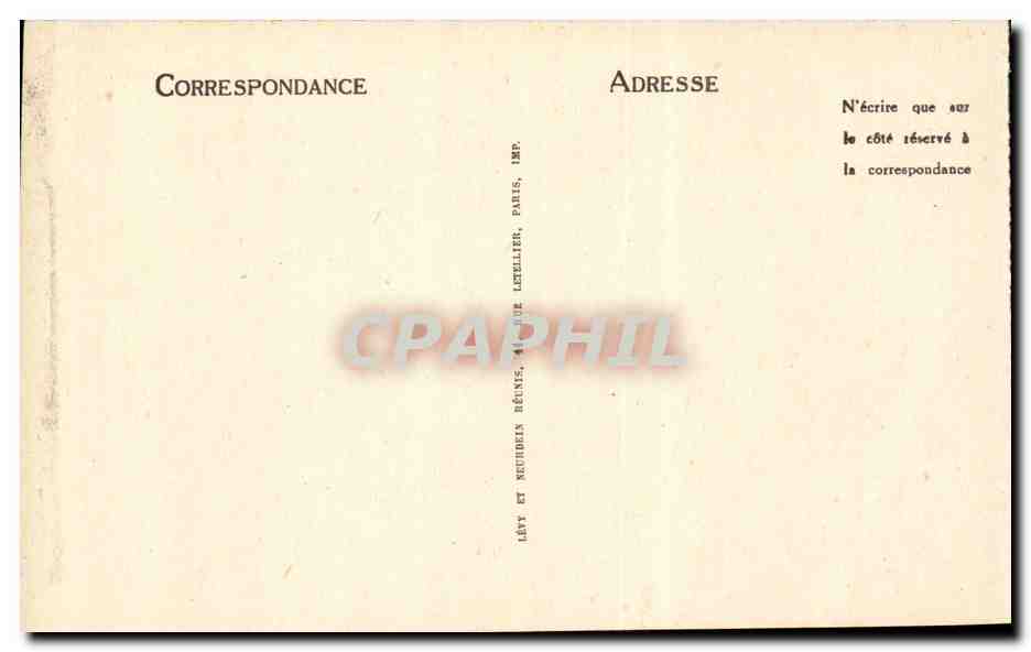 CPA Montferrand Maison dite de Lucrece (ancien hotel de Montorcier) Medaillons representant Lucrece se poignardant  — Rückseite