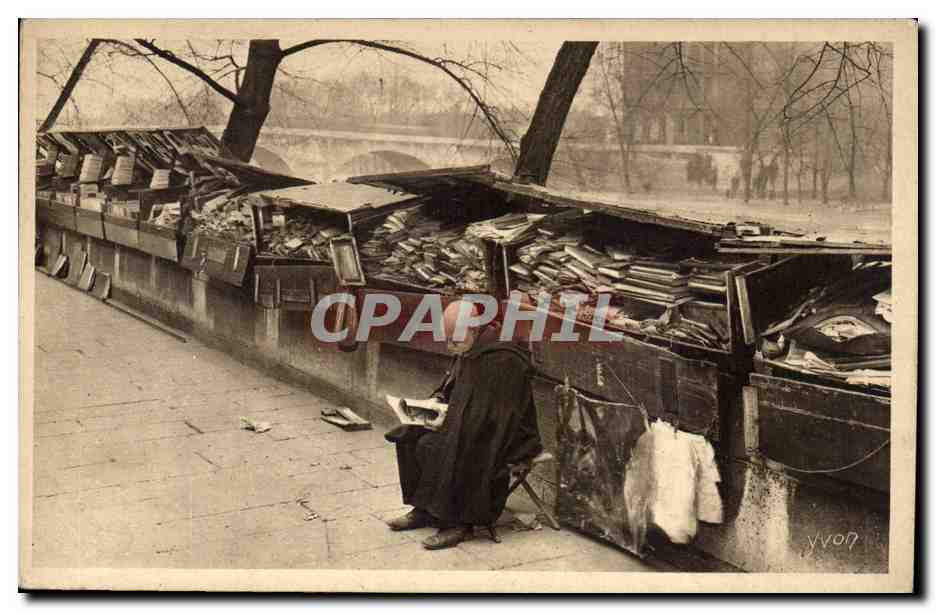 Paris 7 - Quai Voltaire - Bouquiniste - CPA 