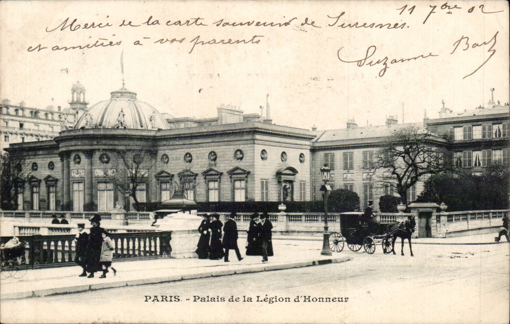 Paris 7 - Palais de la Legion d'Honneur - CPA 
