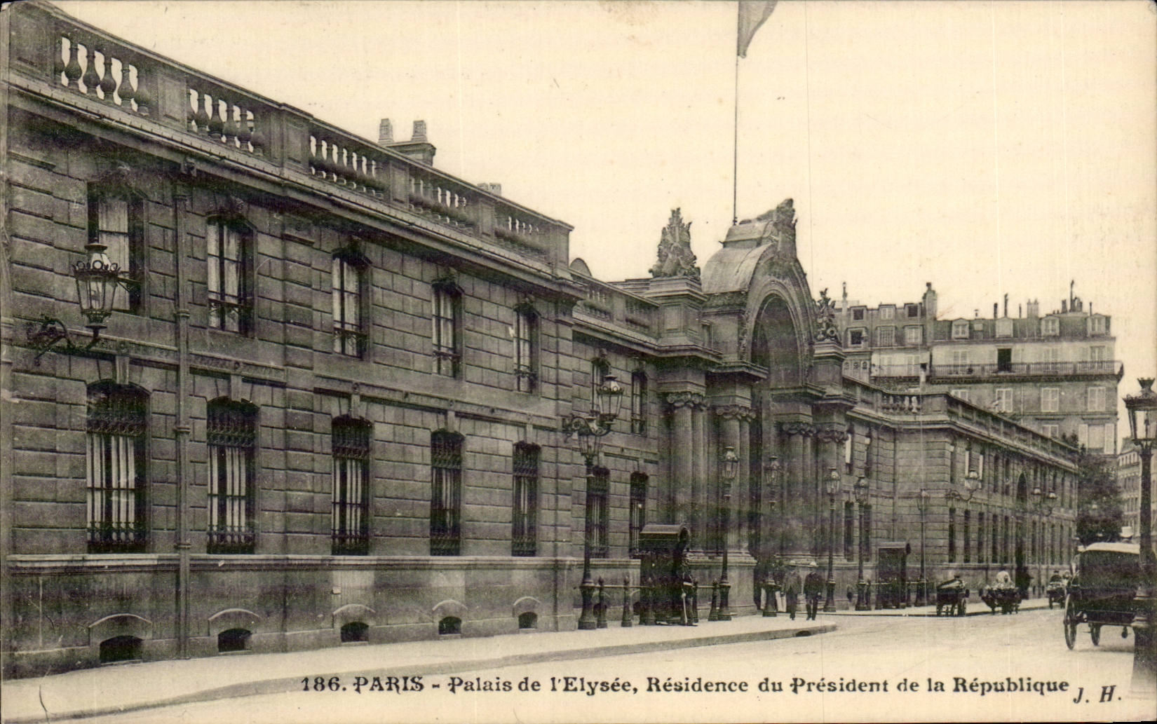 Paris 8 - Palais de l'Elysees - Residence du President de la Republique - CPA 