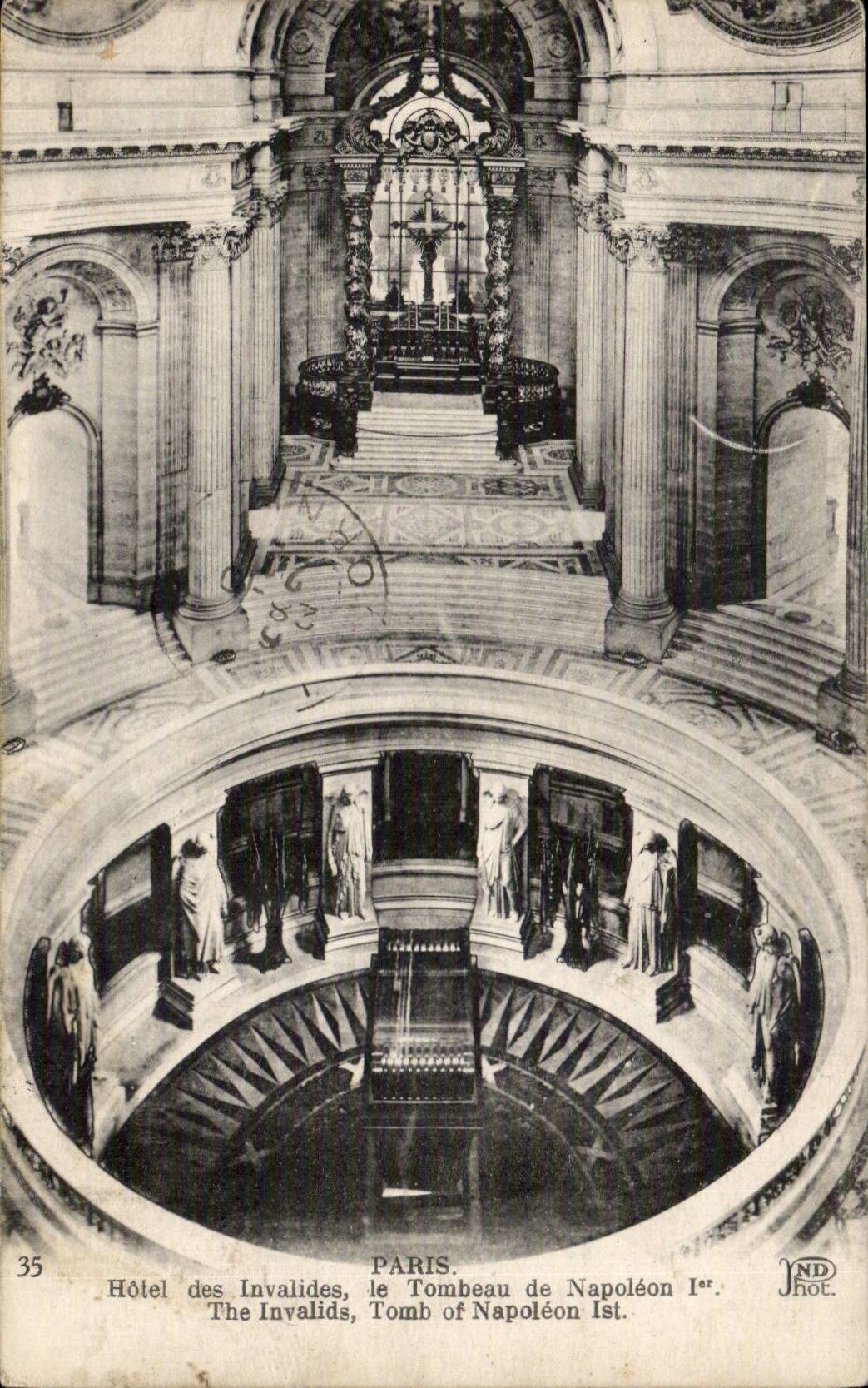 Paris 7 - Hotel des Invalides - Tombeau de Napoleon - CPA 
