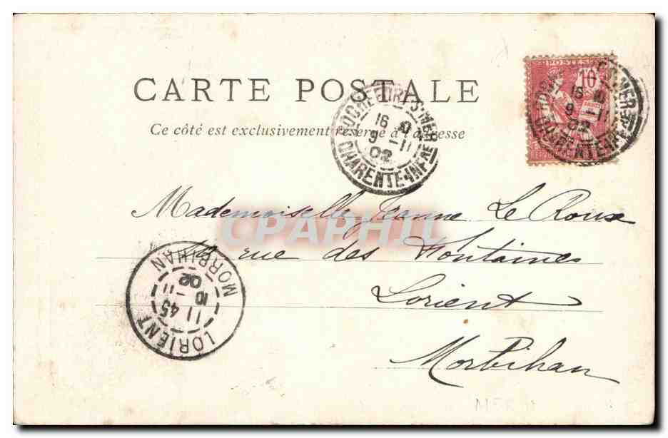 Paris 16 - Eglise Saint Etienne du Mont - La Revue Monde Moderne - Rue St Benoit - CPA  — Rückseite
