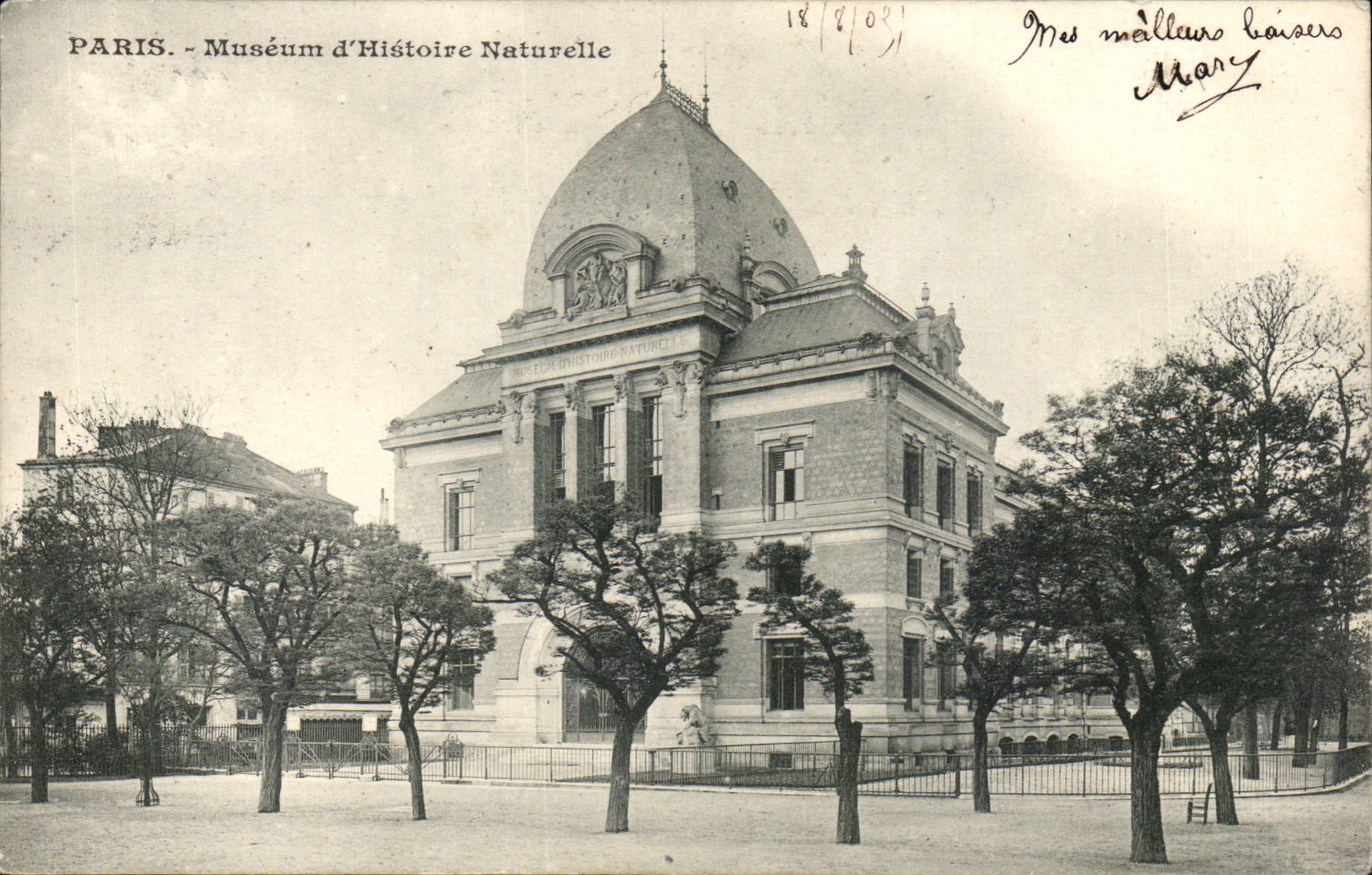 Paris - 5 - Museum d'Histoire Naturelle - CPA 