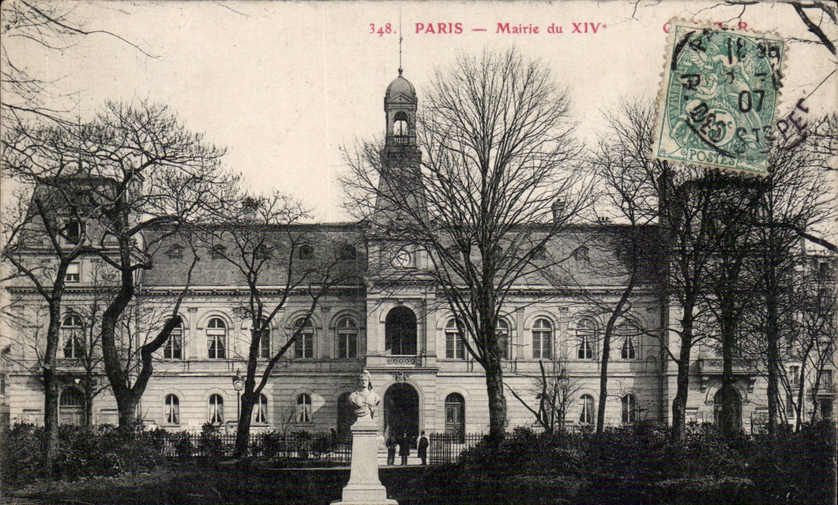Paris - 14 - Mairie du XIV arrondissement - CPA 