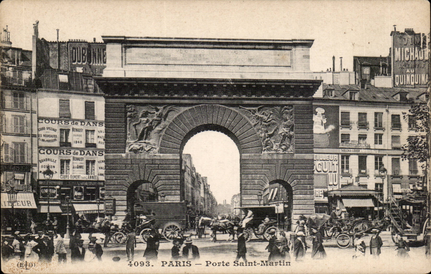 Paris 10 - Porte Saint Martin - CPA 