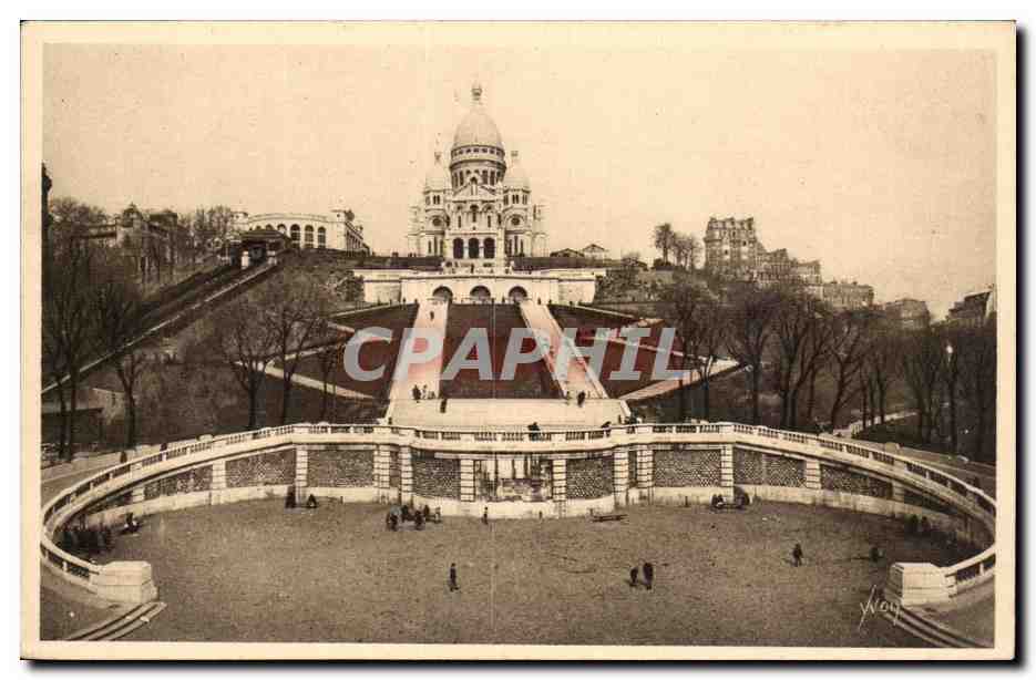 Paris 18 - Le Sacre Coeur - Montmartre - CPA 