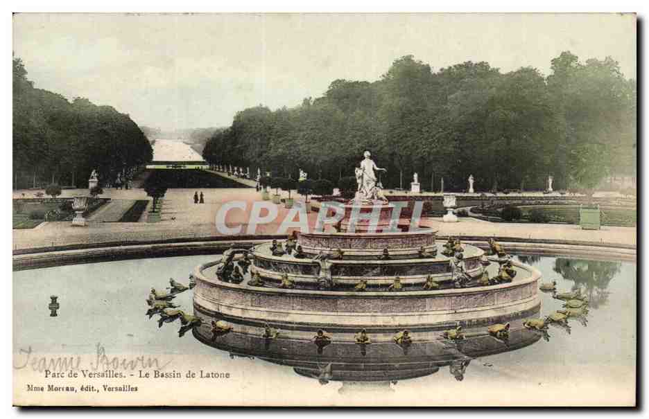 Versailles - Le Bassin de Latone - CPA 