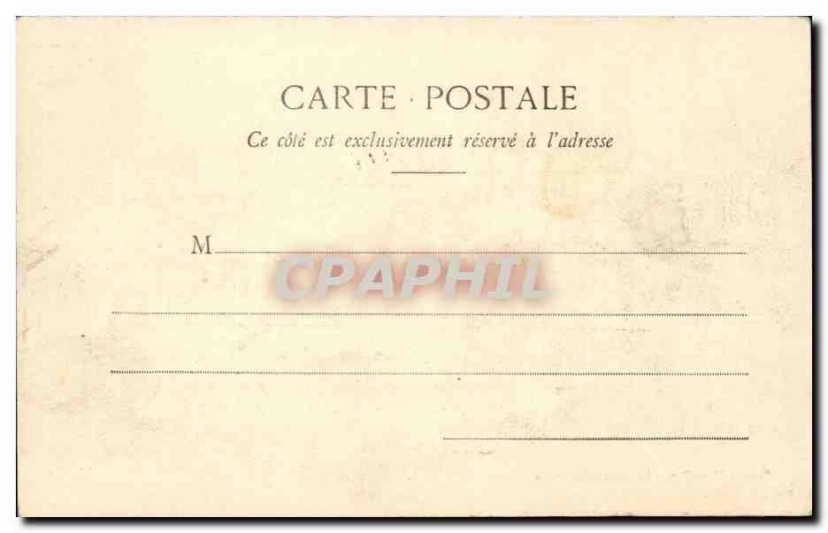 Versailles - Le Bassin de Latone - CPA  — Verso