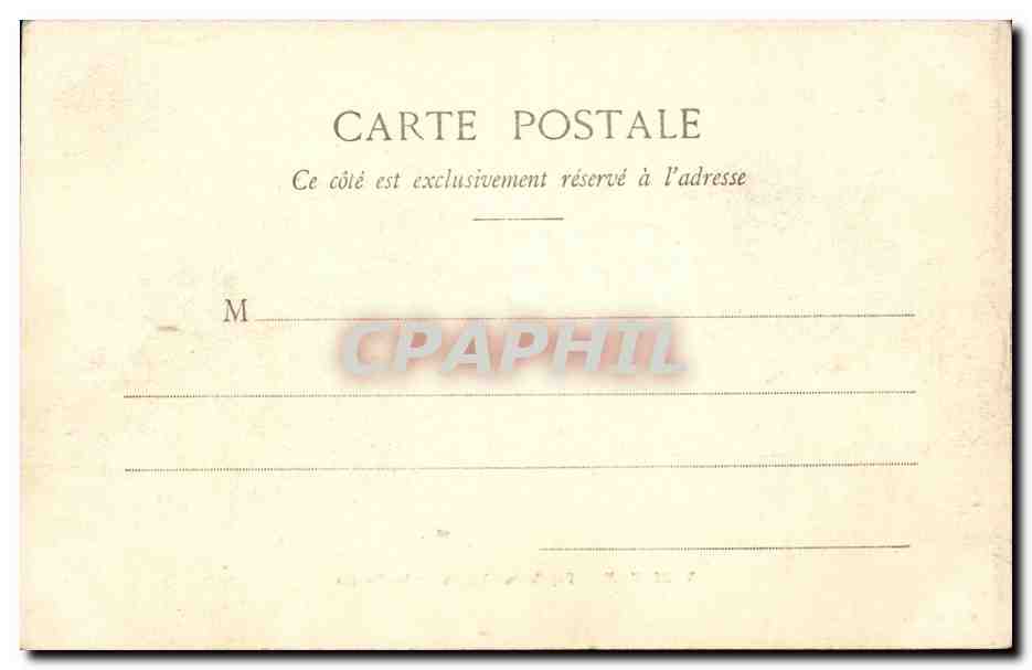 Versailles - Facade du Chateau sur les Jardins - CPA  — Verso