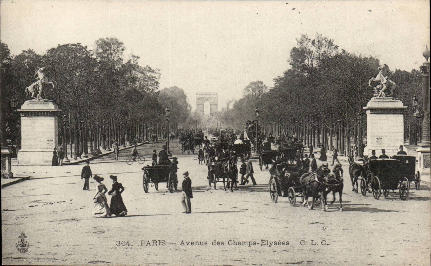 Paris — Avenue des Champs-Élysées — C.L.C. n°364