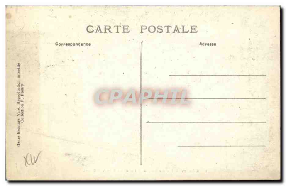 Paris CPA L'Observatoire Musee Rotonde ouest — Rückseite
