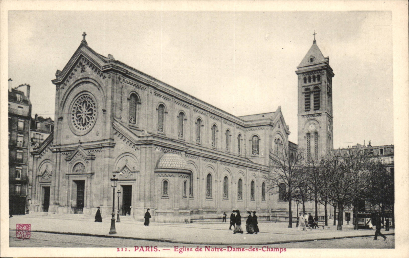 Paris CPA Eglise de Notre Dame des Champs