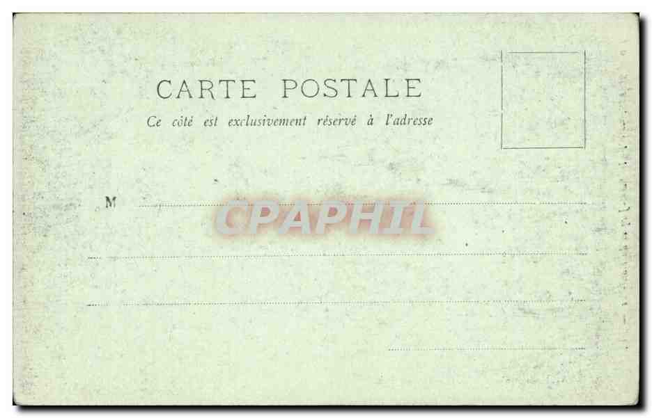 Paris CPA L'eglise Saint Jacques du Haut pas — Rückseite