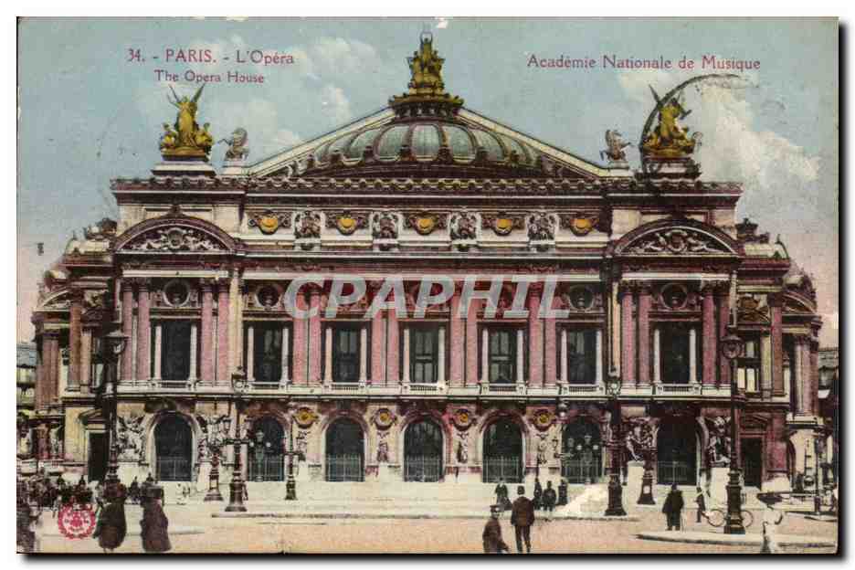 CPA Paris Academie Nationale de musique opera