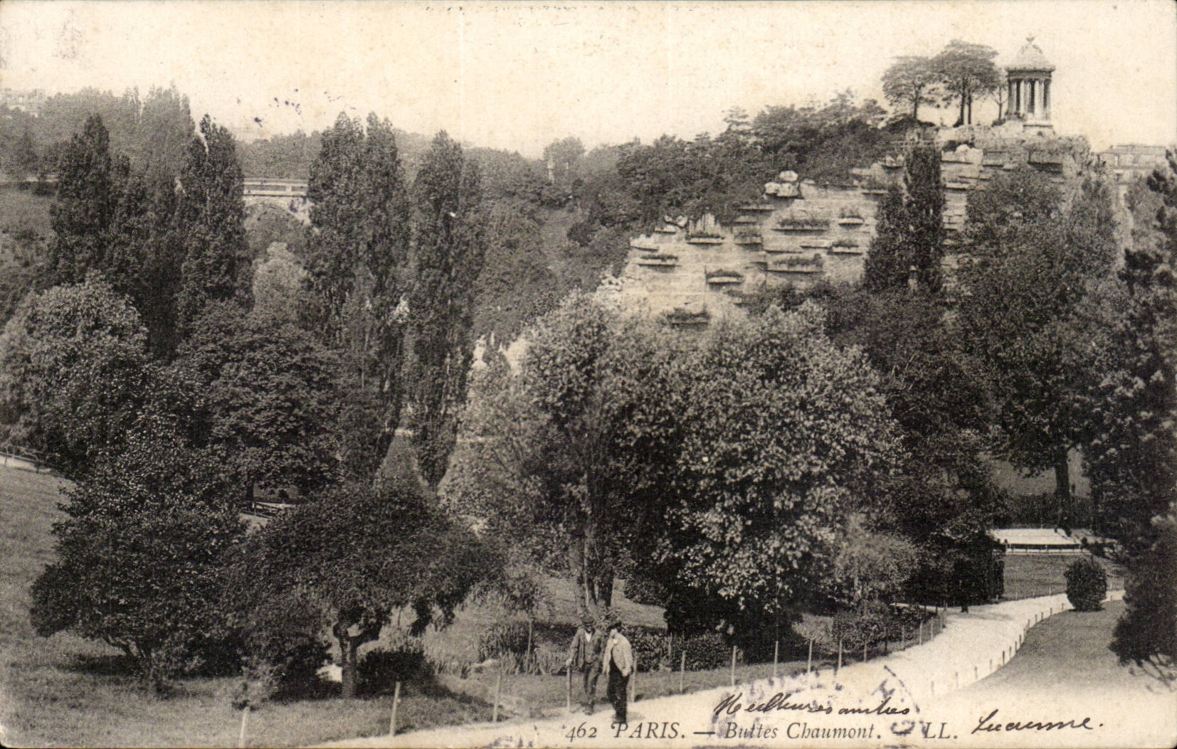 CPA Paris Buttes Chaumont