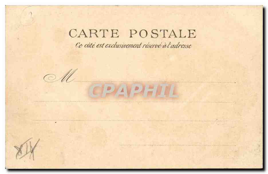 CPA Paris Buttes Chaumont Le Belvedere et le pont des briques — Rückseite