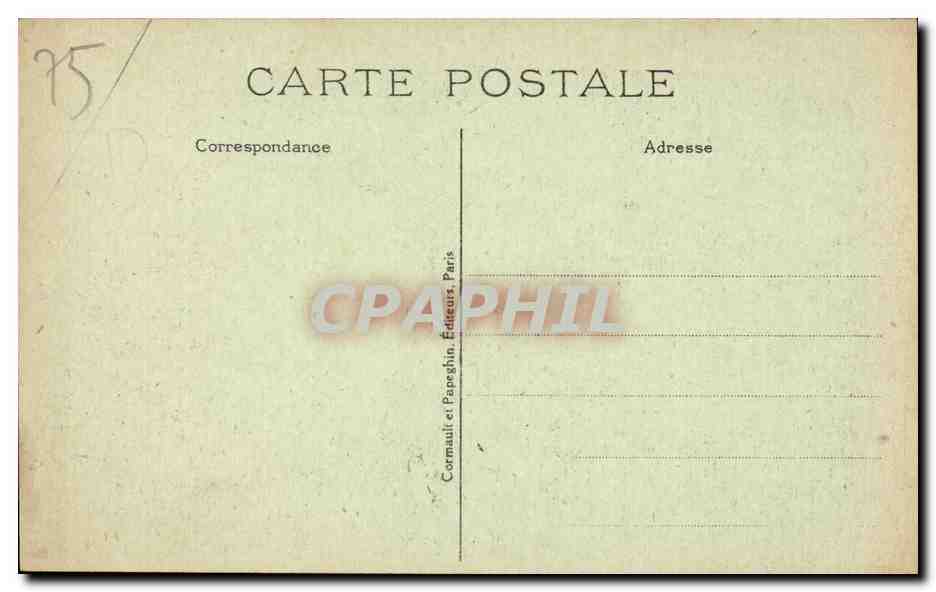 CPA Paris Souvenir des Fetes de la Victoire Les grands magasins du Louvre — Rückseite