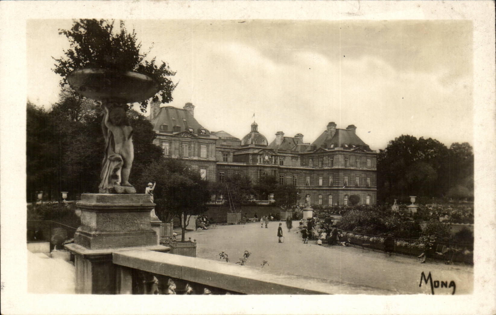 Paris 6 - Le Palais du Luxembourg - Les Petits Tableau de Paris CPA 