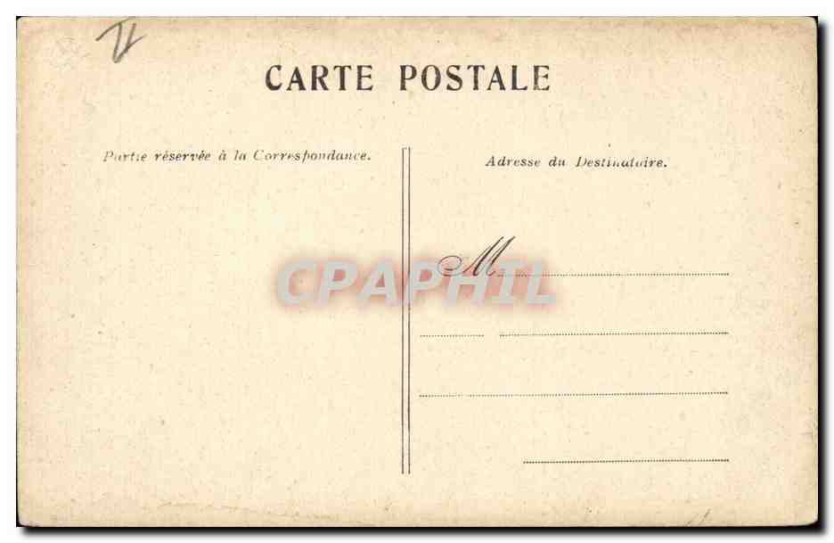 Paris - 9 - Boulevard des Capucines CPA  — Rückseite