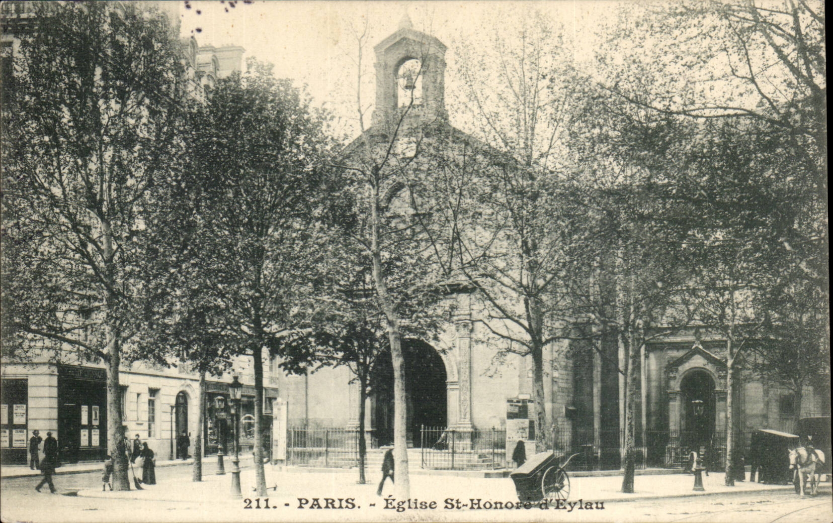 Paris - 16 - Eglise Saint Honore d'Eylau CPA 