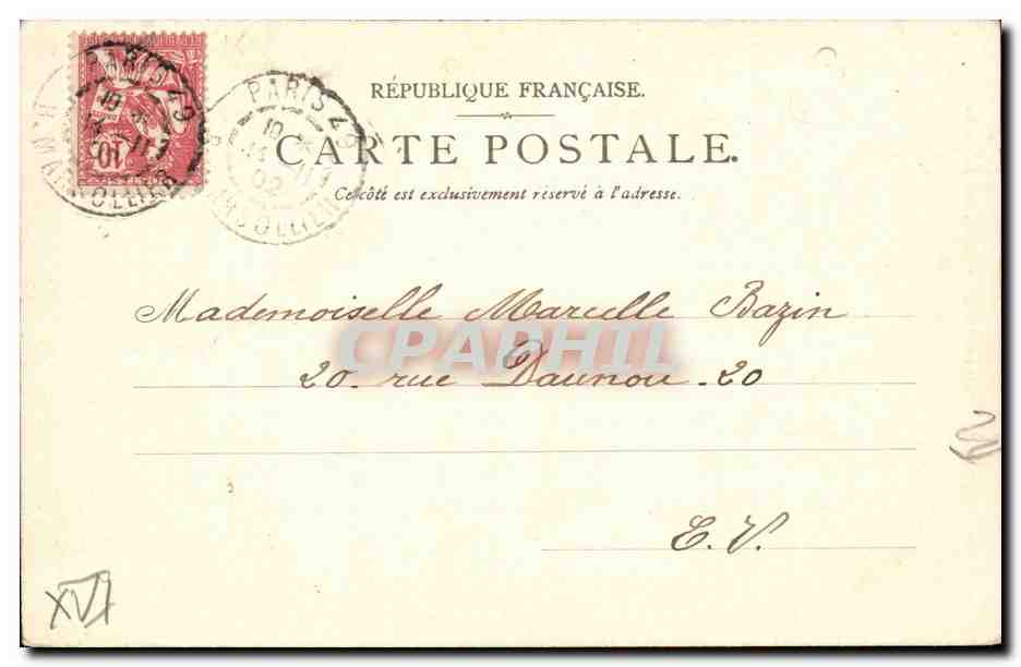 Entrée du Bois de Boulogne — Porte Dauphine — Éditeur P. S. A. D. Enthousiaste — Reverso